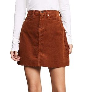 BLANKNYC Denim Women’s Corduroy Mini Skirt